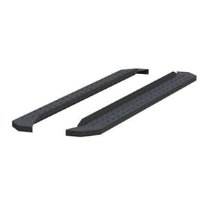 Aries RidgeStep 6-1/2" x 85" Black Steel Running Boards (No Brackets) - C2885