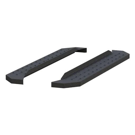 Aries RidgeStep 6-1/2" x 53" Black Steel Running Boards (No Brackets) - C2853