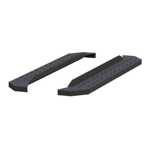 Aries RidgeStep 6-1/2" x 53" Black Steel Running Boards (No Brackets) - C2853