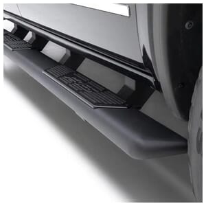 Aries AscentStep 5-1/2" x 91" Black Steel Running Boards, Select Silverado, Sierra - 2558011