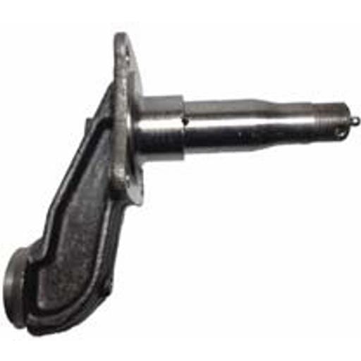 TruRyde® 3,500 lbs. 4" Drop E-Z Lube Spindle with Flange for 3" Tube - SP-TT-IF-175AZ