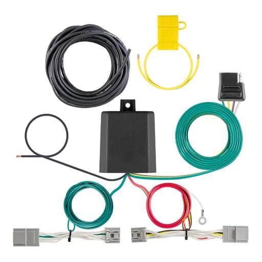 Curt Custom Wiring Harness, 4-Way Flat Output, Select Lincoln Nautilus - 56539