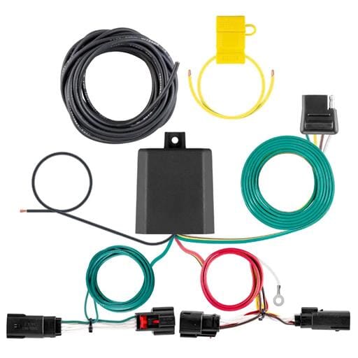Curt Custom Wiring Harness, 4-Way Flat Output, Select Ford Mustang Mach-E - 56546