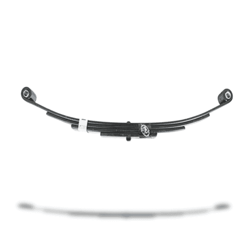 EMCO® USA Made 4 leaf 25 1/4" Double Eye Leaf Spring 2500 lbs. - DE-SW4