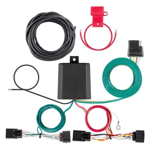 Curt Custom Wiring Harness, 4-Way Flat Output, Select Hyundai Kona - 56535