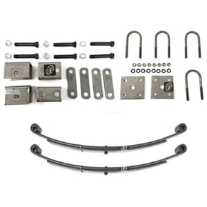USA Made 2,000 lbs. Trailer Axle Suspension kit Including Leaf Springs, Hanger & U-Bolt kit - 2000-KIT-USA