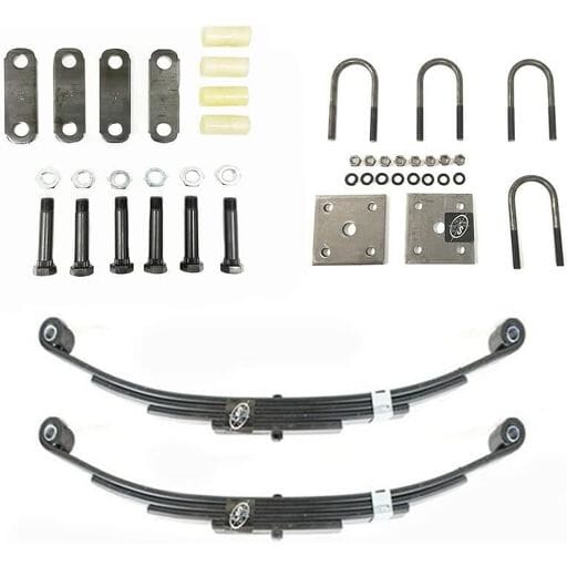 Southwest Wheel® USA Made Single Axle Suspension Kit with No Hangers - HL3500-KIT-SINGLE-USA