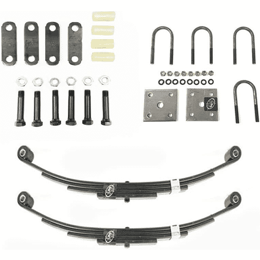 Southwest Wheel® USA Made Single Axle Suspension Kit with No Hangers - HL3500-KIT-SINGLE-USA