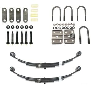 Southwest Wheel® 3,500 lbs. Greaseable Single Trailer Axle Suspension Kit with No Hanger Brackets - HLWB3500-KIT-SINGLE-USA
