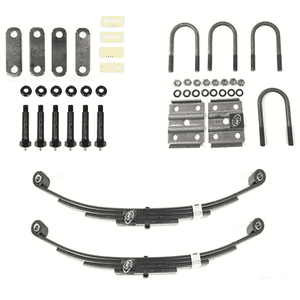Southwest Wheel® 3,500 lbs. Greaseable Single Trailer Axle Suspension Kit with No Hanger Brackets - HLWB3500-KIT-SINGLE-USA