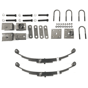 Southwest Wheel® USA Made 3,500 lbs. Heavy Duty Single Trailer Axle Suspension Kit - HD3500-KIT-SINGLE-USA