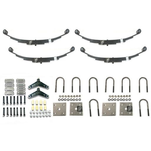 Southwest Wheel® USA Made Tandem Suspension Kit for 3,500 lbs. Trailer Axles with No Hanger Brackets - HL3500-KIT-TANDEM-USA