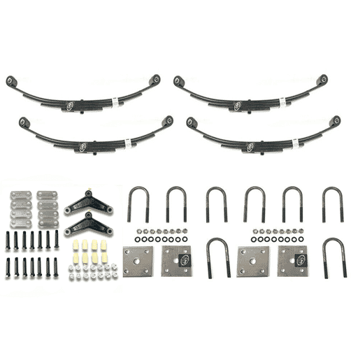Southwest Wheel® USA Made Tandem Suspension Kit for 3,500 lbs. Trailer Axles with No Hanger Brackets - HL3500-KIT-TANDEM-USA