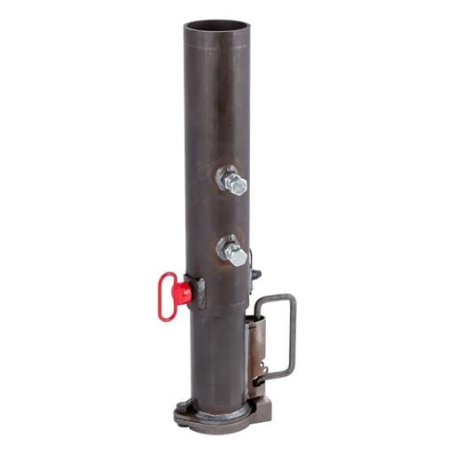 Curt 2-5/16" Adjustable Gooseneck Coupler, 30K, Round Tube - 25030