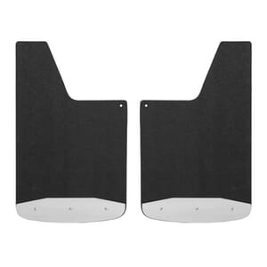 Luverne Universal Front or Rear 14" x 23" Textured Rubber Mud Guards (2 Flaps) - 250014