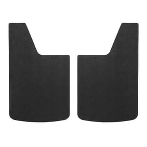 LUVERNE Universal Front or Rear 14" x 23" Textured Rubber Mud Guards (2 Flaps) - 251014