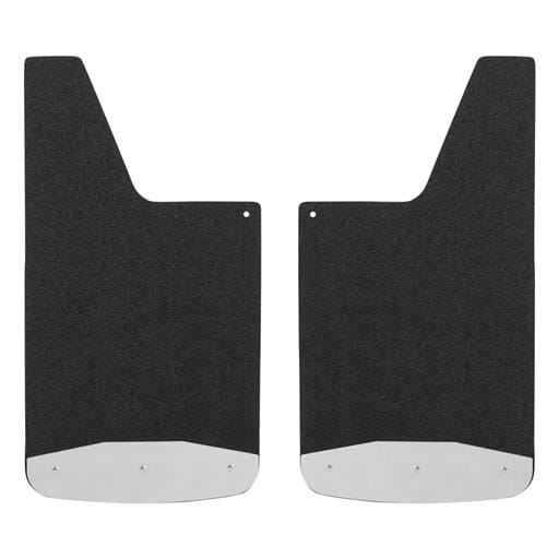 LUVERNE Universal Front or Rear 12" x 23" Textured Rubber Mud Guards (2 Flaps) - 251223