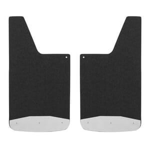 LUVERNE Universal Front or Rear 12" x 23" Textured Rubber Mud Guards (2 Flaps) - 251223