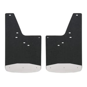 LUVERNE Rear 12" x 23" Rubber Mud Guards, Select Chevrolet Silverado 1500 (2 Flaps) - 251445