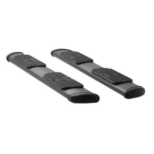 Luverne Regal 7 Black Stainless 88" Oval Side Steps (No Brackets) - 277088