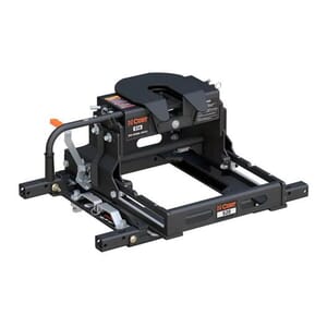 Curt E16 5th Wheel Hitch w/ S20 Slider & Puck System Adapter, Select Chevy, Ford, GMC - 16680