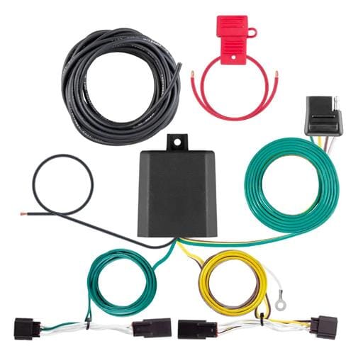 Curt Custom Wiring Harness, 4-Way Flat, Select Kia Carnival without LED Taillights - 56551