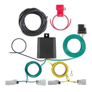 Curt Custom Wiring Harness, 4-Way Flat Output, Select Ford Transit 350, 350 HD Dually - 56548