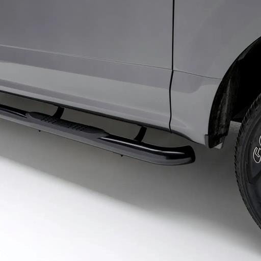 Aries 3" Round Black Steel Side Bars, Select Ford Bronco - 209045