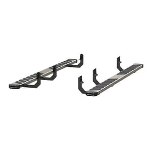 Aries NovaTrac 6" x 85" Polished Stainless Running Boards, Select Titan, Titan XD - 2553028