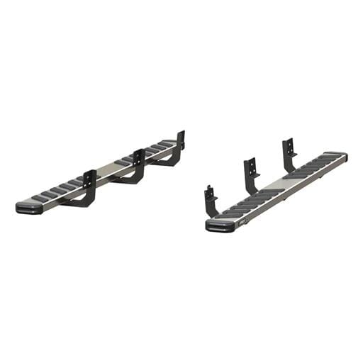 Aries NovaTrac 6" x 85" Running Boards, Select RAM 1500, 2500, 3500, 4500, 5500 - 2553012