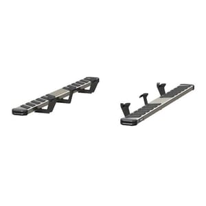 Aries NovaTrac 6" x 75" Polished Stainless Running Boards, Select Dodge Durango - 2553011