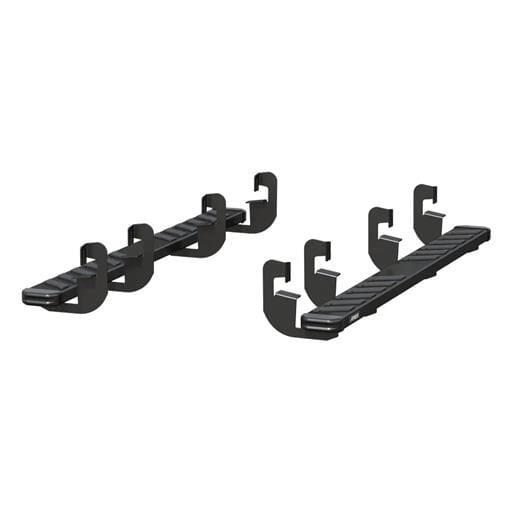 Aries NovaTrac 6" x 75" Black E-Coat Steel Running Boards, Select Silverado, Sierra - 2554005