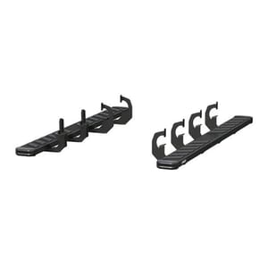 Aries NovaTrac 6" x 75" Black E-Coat Steel Running Boards, Select Silverado, Sierra - 2554009