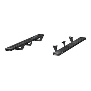 Aries NovaTrac 6" x 75" Black E-Coat Steel Running Boards, Select Dodge Durango - 2554011