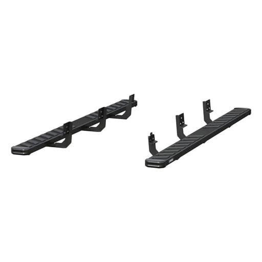 Aries NovaTrac 6" x 91" Black E-Coat Steel Running Boards, Select RAM 2500, 3500 - 2554015