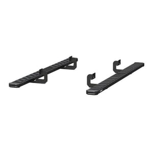 Aries NovaTrac 6" x 85" Black E-Coat Steel Running Boards, Select Ford F-150 - 2554018