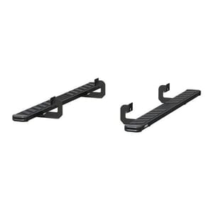 Aries NovaTrac 6" x 75" Black E-Coat Steel Running Boards, Select Ford F-150 - 2554020