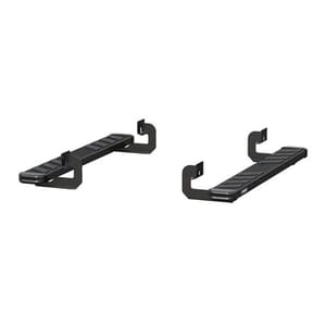 Aries NovaTrac 6" x 53" Black E-Coat Steel Running Boards, Select Ford F-150 - 2554022