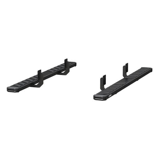 Aries NovaTrac 6" x 75" Black E-Coat Steel Running Boards, Select Ford F-250, F-350 - 2554023