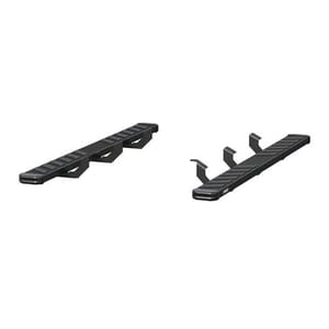 Aries NovaTrac 6" x 75" Black E-Coat Steel Running Boards, Select Toyota Tacoma - 2554034