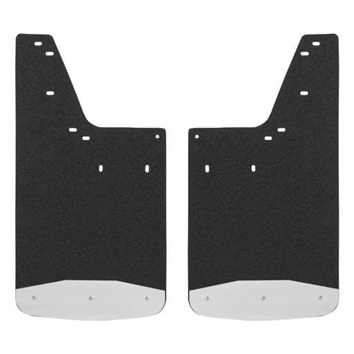 Luverne Front or Rear 12" x 23" Textured Rubber Mud Guards, Select Dodge Ram (2 Flaps) - 250233