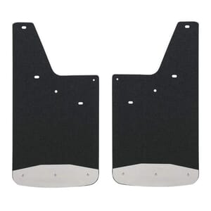 Luverne Front or Rear 12" x 23" Rubber Mud Guards, Select Silverado, Sierra (2 Flaps) - 250743