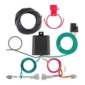 Curt Custom Wiring Harness, 4-Way Flat Output, Select Nissan Kicks - 56552
