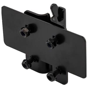 Buyers Products E-Track Universal Clip, Black Powder Coat Finish - 5201073