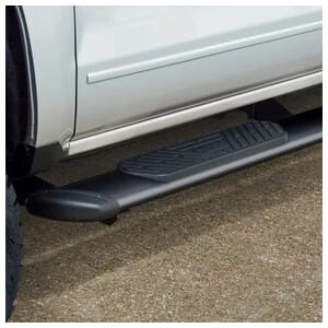 Luverne Regal 7 Black Stainless 88 Inch Oval Side Steps, Select Ford F250, F350, F450, F550 - 277088-401734
