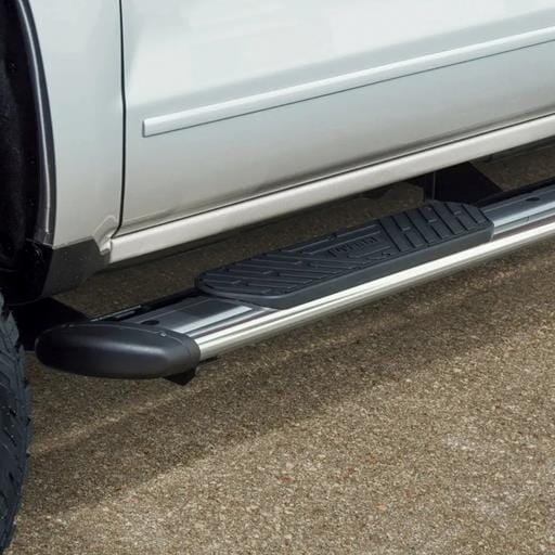 Luverne Regal 7 Polished Stainless 88 Inch Oval Side Steps, Select Ford F250 to F550 - 477088-401734