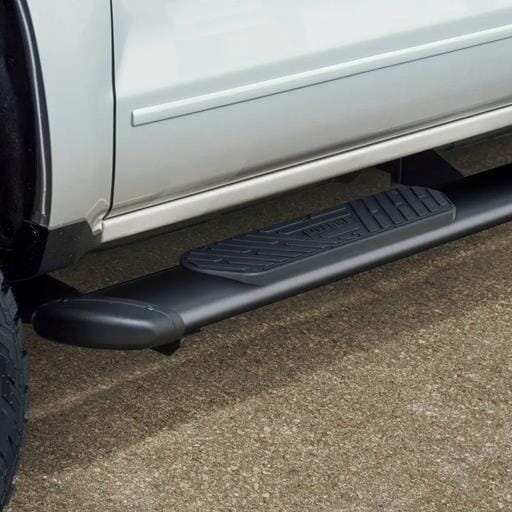 Luverne Regal 7 Black Stainless 78 Inch Oval Side Steps, Select Ford F250, F350, F450, F550 - 277078-401734