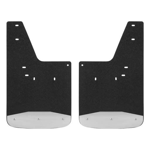 Luverne Front 12" x 20" Rubber Mud Guards, Select Dodge, Ram 1500, 2500, 3500 (2 Flaps) - 250930