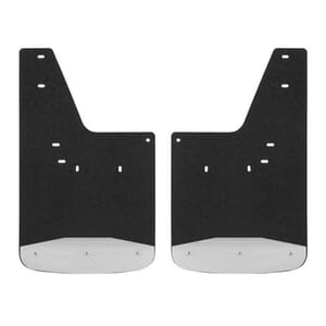 Luverne Front 12" x 20" Rubber Mud Guards, Select Dodge, Ram 1500, 2500, 3500 (2 Flaps) - 250930