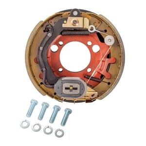 Lippert® Forward Self-Adjusting Trailer Brake Assembly, 12-1/4" x 3-3/8", 4 Bolt, Left - 2024055286